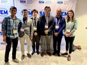 Thevamaran Lab members and alumni at SEM 2025